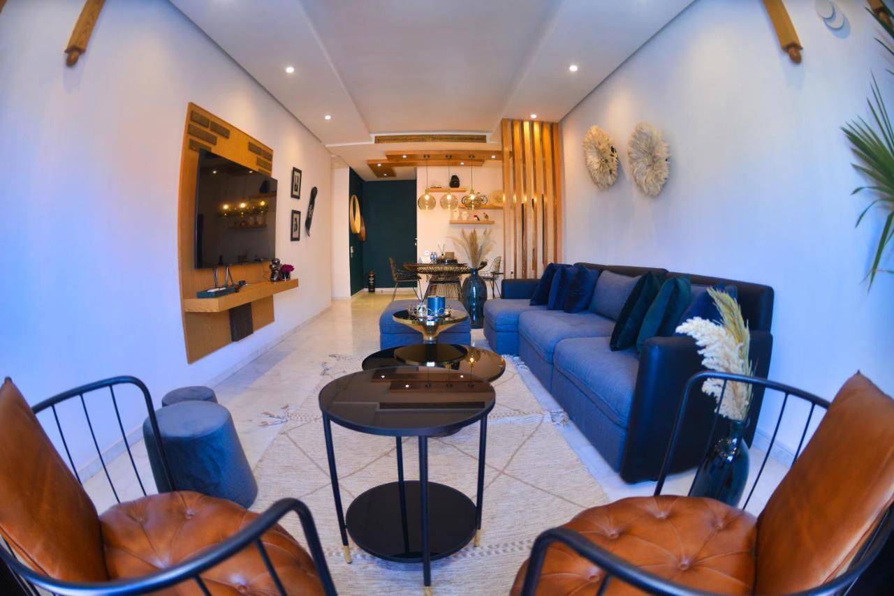 Appartement De Prestige Climatise A L'Hivernage 400M De La Gare Marrakesh Exterior photo